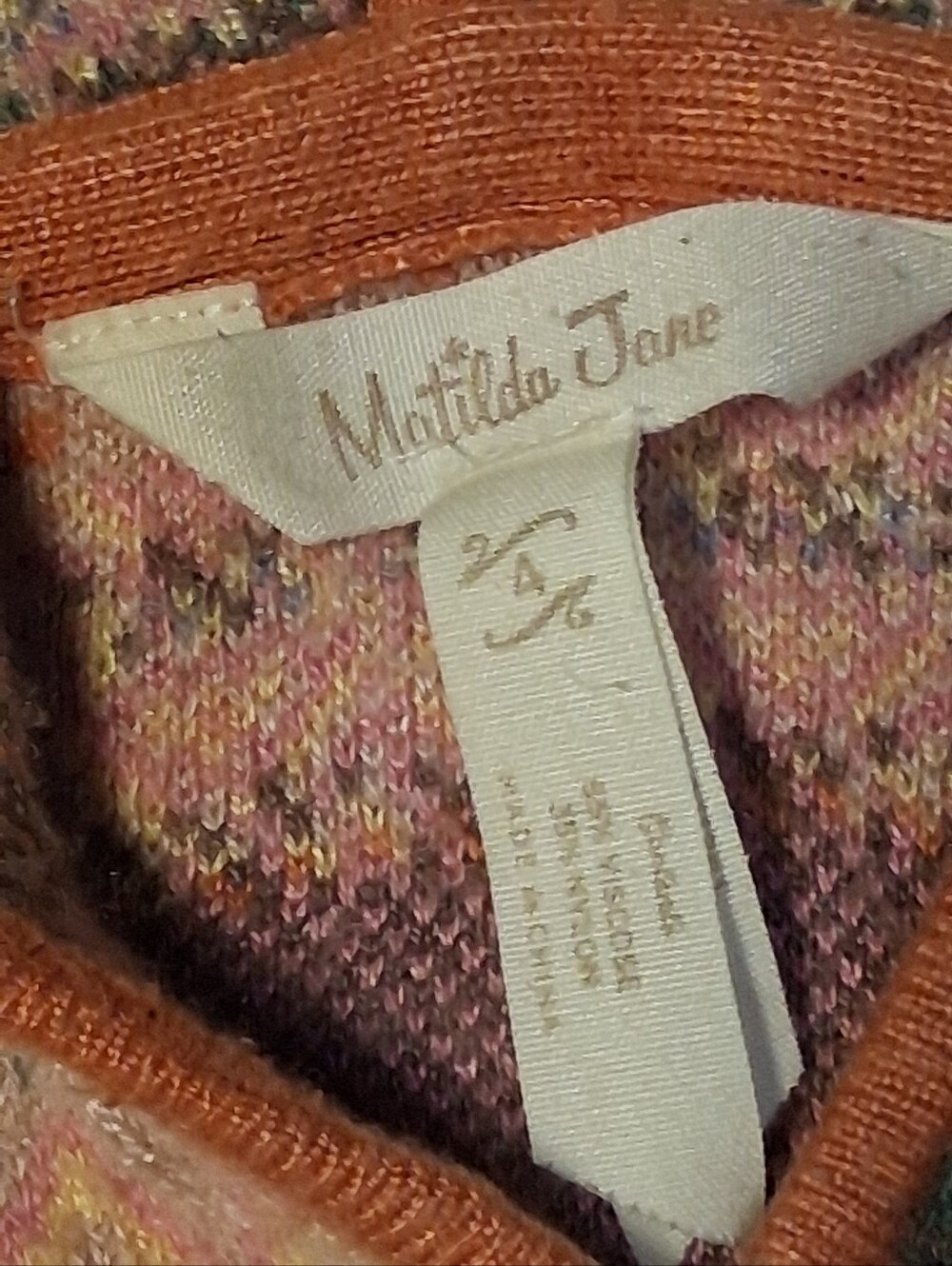 Matilda Jane Keep Me Cozy sweater from Their 2018 Choose Your Path Collection - Picture 2 of 5